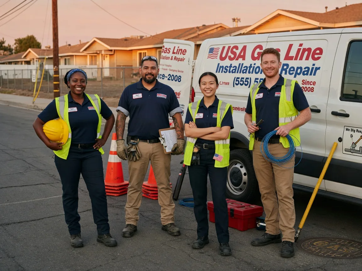 Gas Line Installation company in Kingston, OH